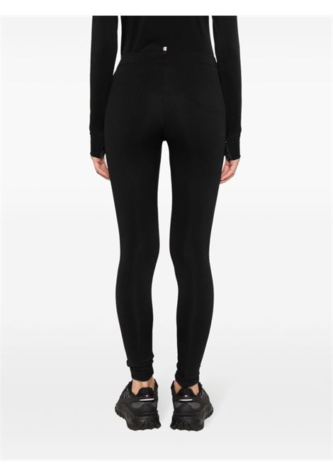 Leggings a vita alta in nero - donna MONCLER GRENOBLE | 8H00004899JO999